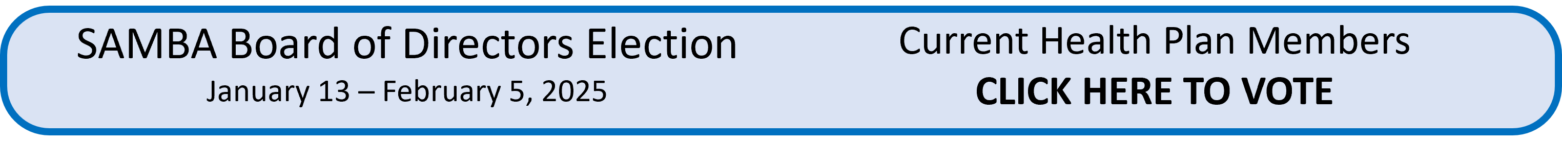 BoD Vote Button 2025 v4 Board of Directors Election - Click Here to Vote